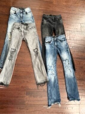 Boys Size 6-Jordan Craig -4 pairs bundle- Skinny Jeans -Receipt in Pics